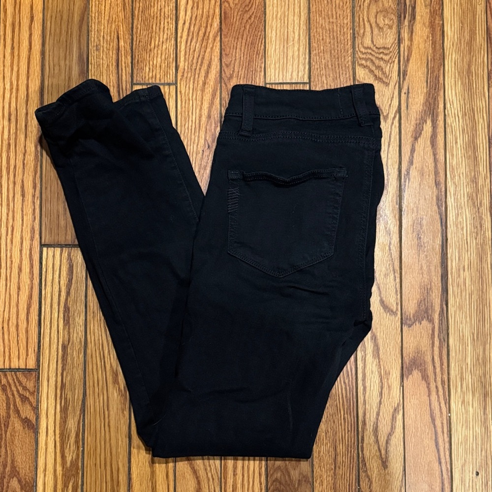 PAIGE Women's Black Skinny Jeans